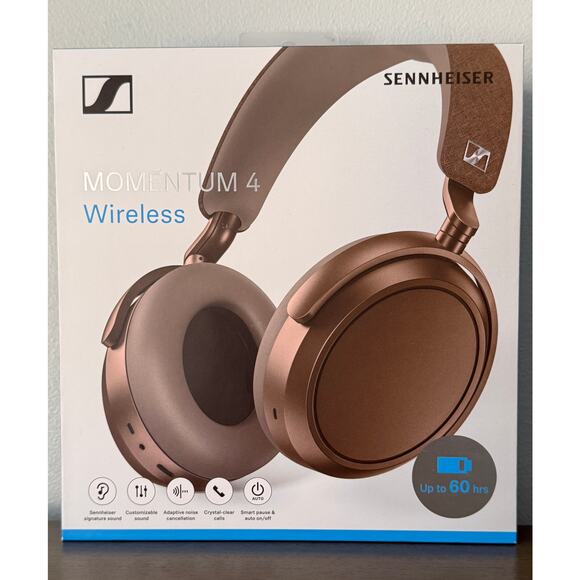 Sennheiser Other - Sennheiser Momentum 4 Wireless Headphones Brown Copper Bronze New Sealed